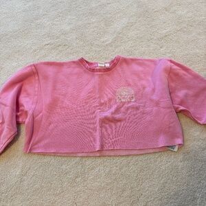Pink Roxy Crop Top